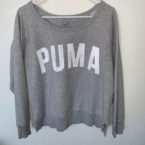 Light grey sweatshirt puma